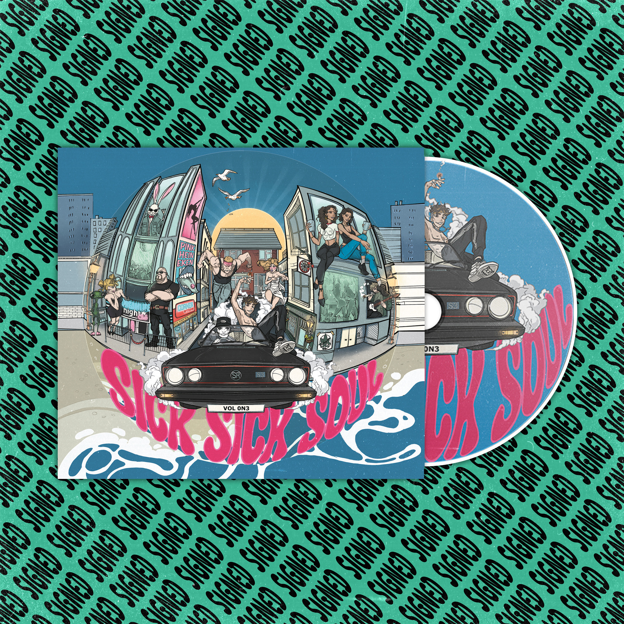 Sick Sick Soul - CD SIGNED (Pre-Order)