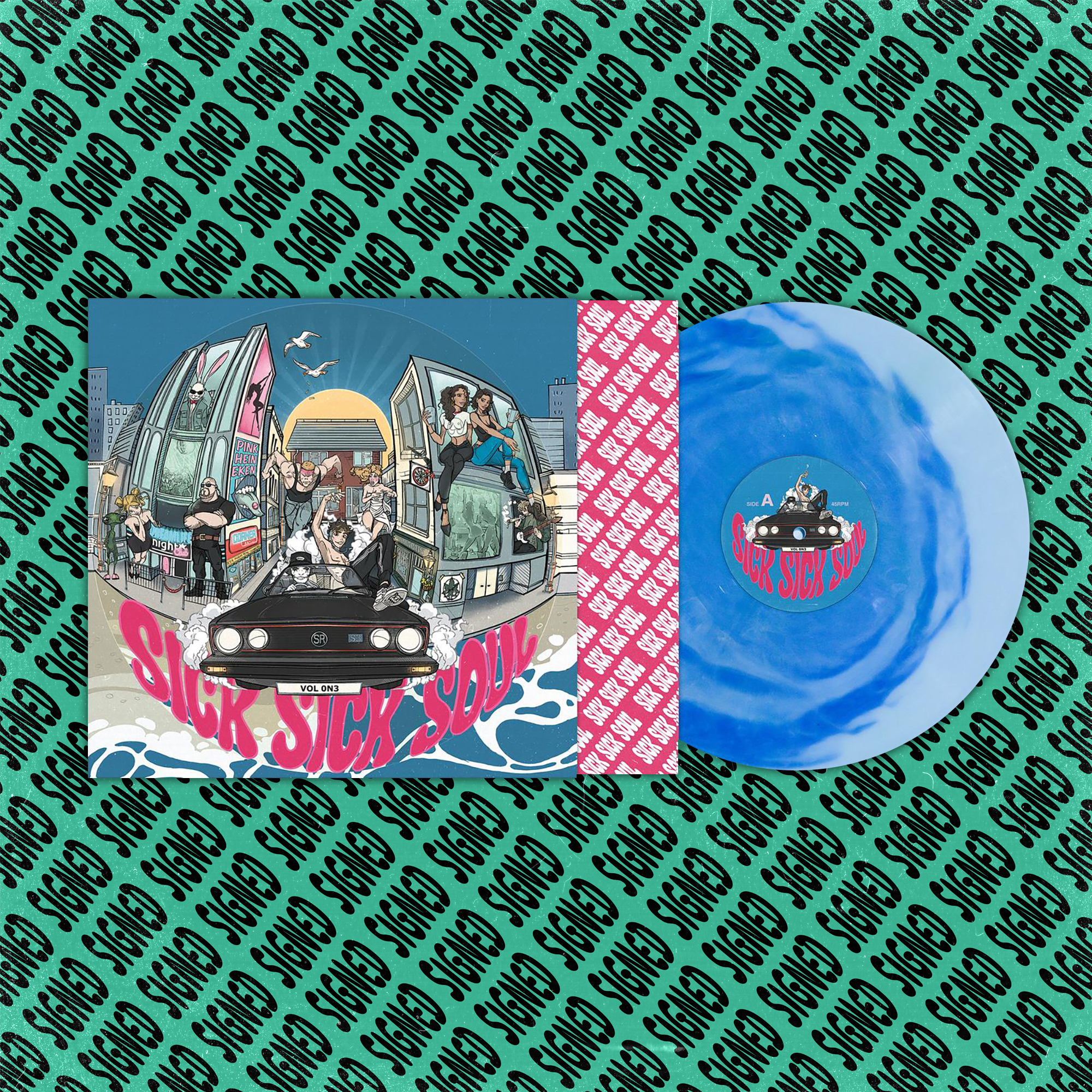 Sick Sick Soul - Vinyl SIGNED (Pre-Order)