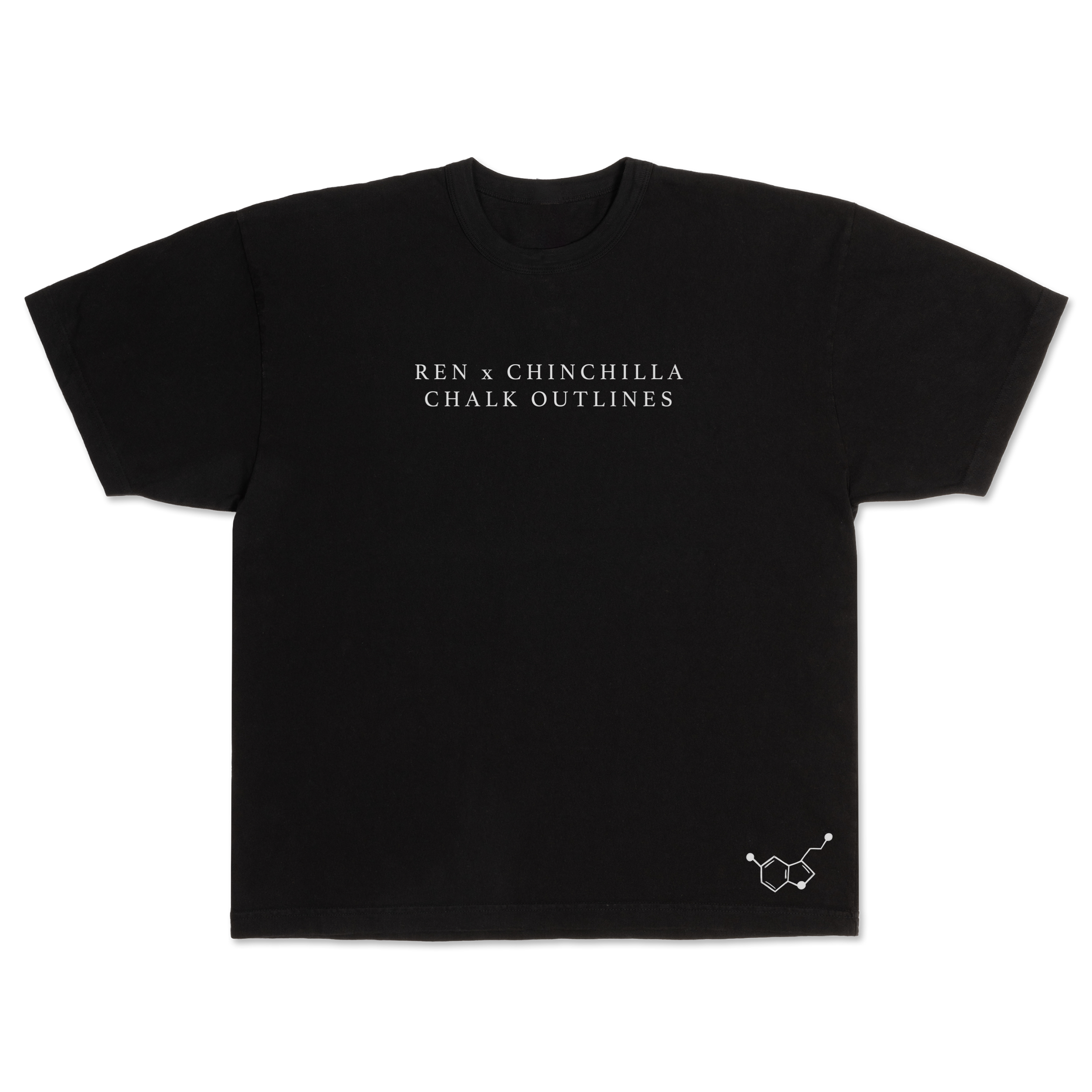 Ren x Chinchilla Chalk Outline Tee