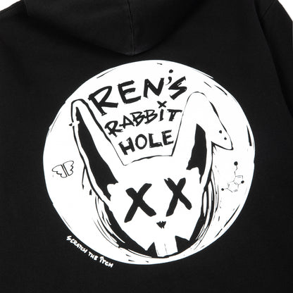 Ren Rabbit Hole Black Hoodie