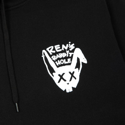 Ren Rabbit Hole Black Hoodie