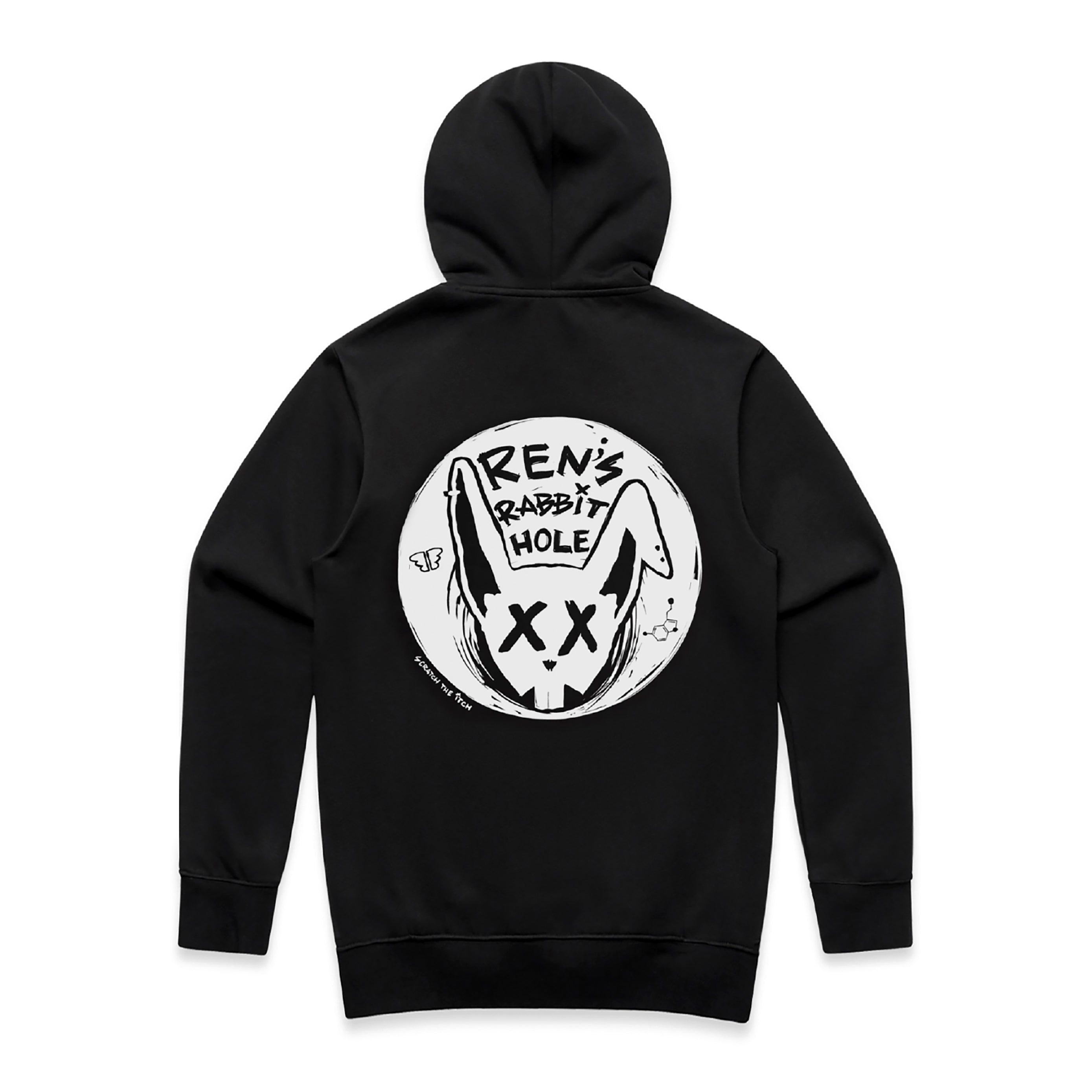Ren Rabbit Hole Black Hoodie